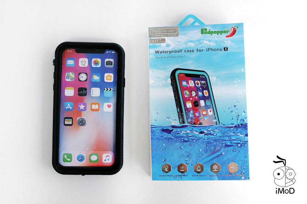 425 Degree Redpaper Waterproof Case For Iphone X 1