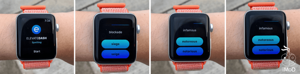 Elevate Spelling Apple Watch Game