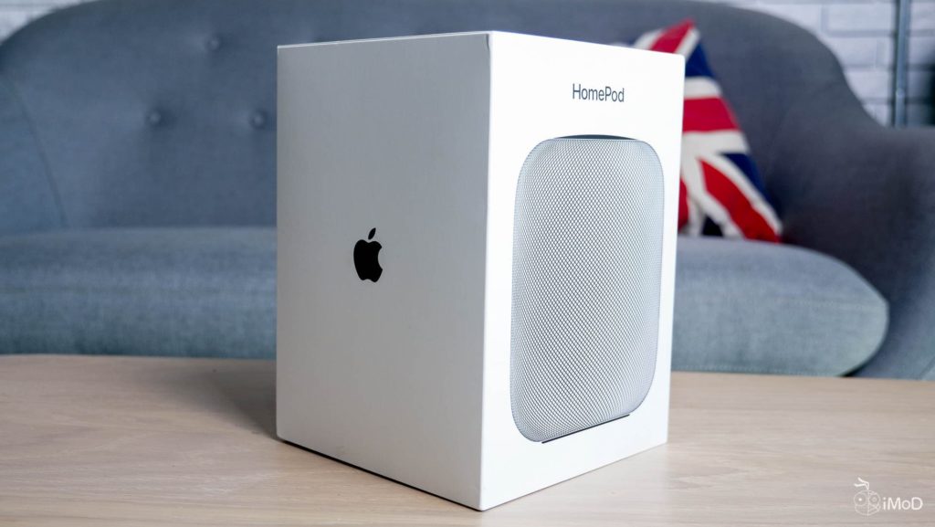 คู่มือใช้งานลำโพง HomePod เวอร์ชันภาษาอังกฤษโดย Apple