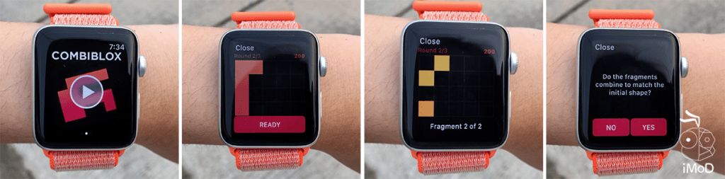 Peak Combiblox Apple Watch Game
