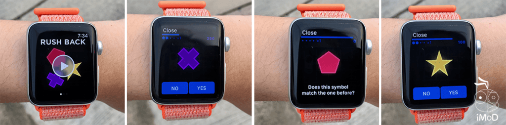 Peak Rushback Apple Watch Game