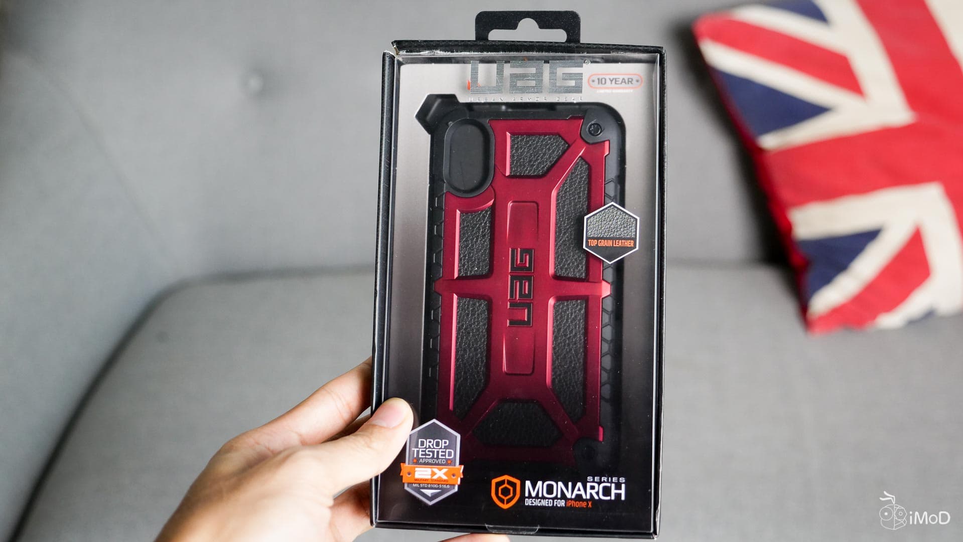 รีวิว UAG Monarch Series สำหรับ iPhone X เคสรุ่นที่ทนทานที่สุดของ UAG