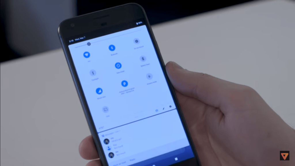 Android P Iphone X Style Notches 2