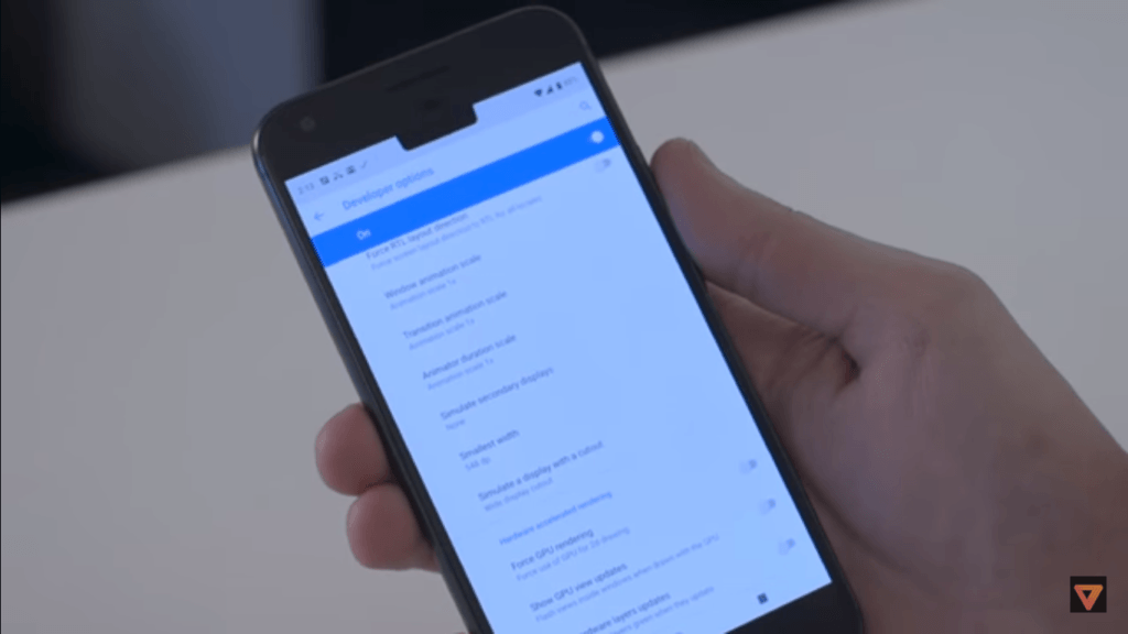 Android P Iphone X Style Notches 3