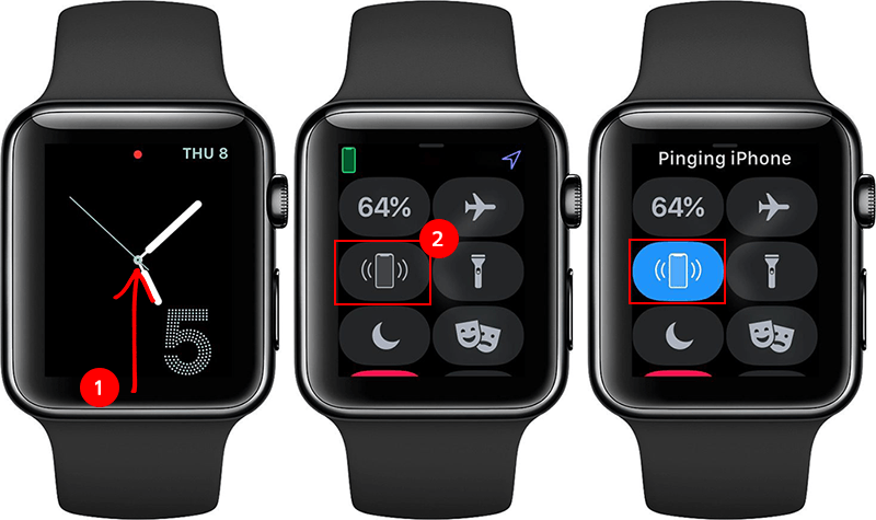 Apple Watch Find Iphone Vibrate Silent