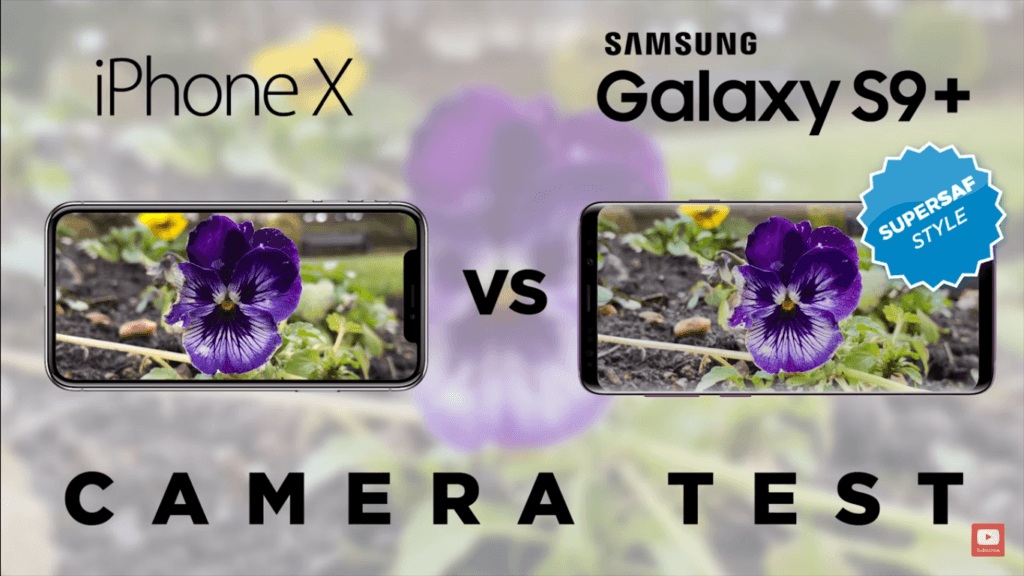 Camera Compare Iphone X Vs Samsung Galaxy S 9 Plus
