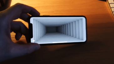 Depth Illusion Created By 3d Head Tracking On Iphone X