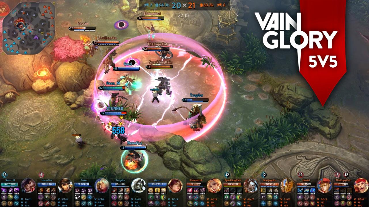 Game Vainglory5v5 Teamfight