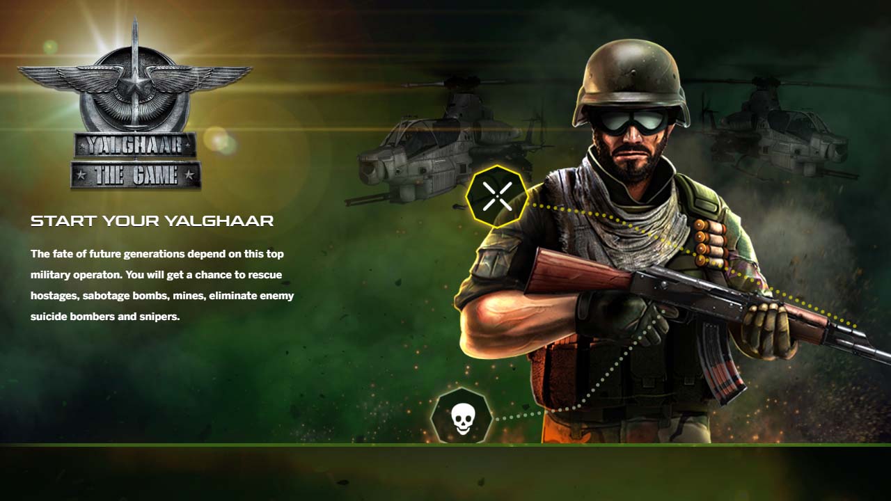 Game Yalghaar Cover