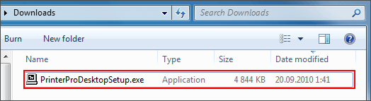 Install Printer Pro Desktop 1