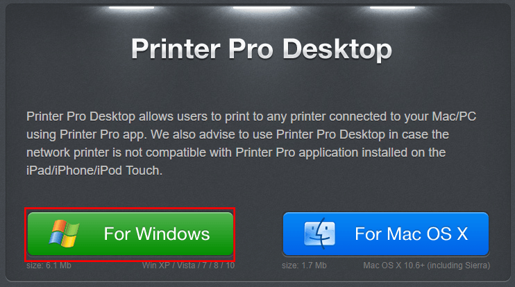 Install Printer Pro Desktop 4