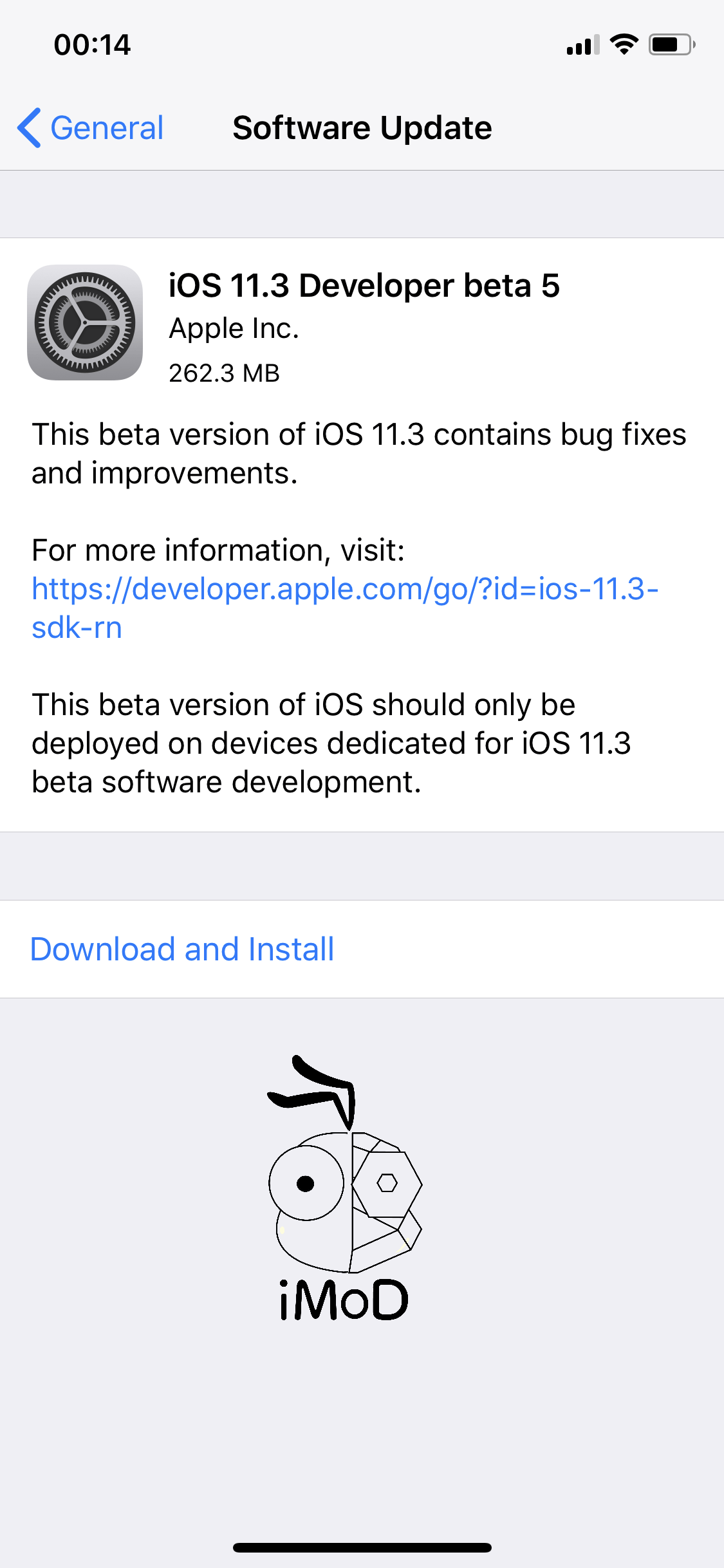 Ios 11 3 Beta 5 Seed 1