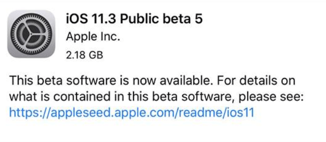 Ios 11 3 Public Beta 5 1