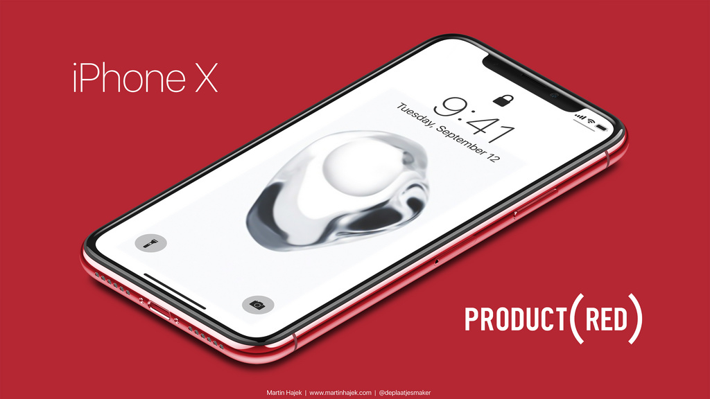 Iphone X Red By Martin 1