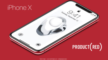 Iphone X Red By Martin