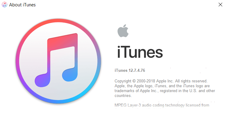 Itunes 12 7 4 Released 4 1