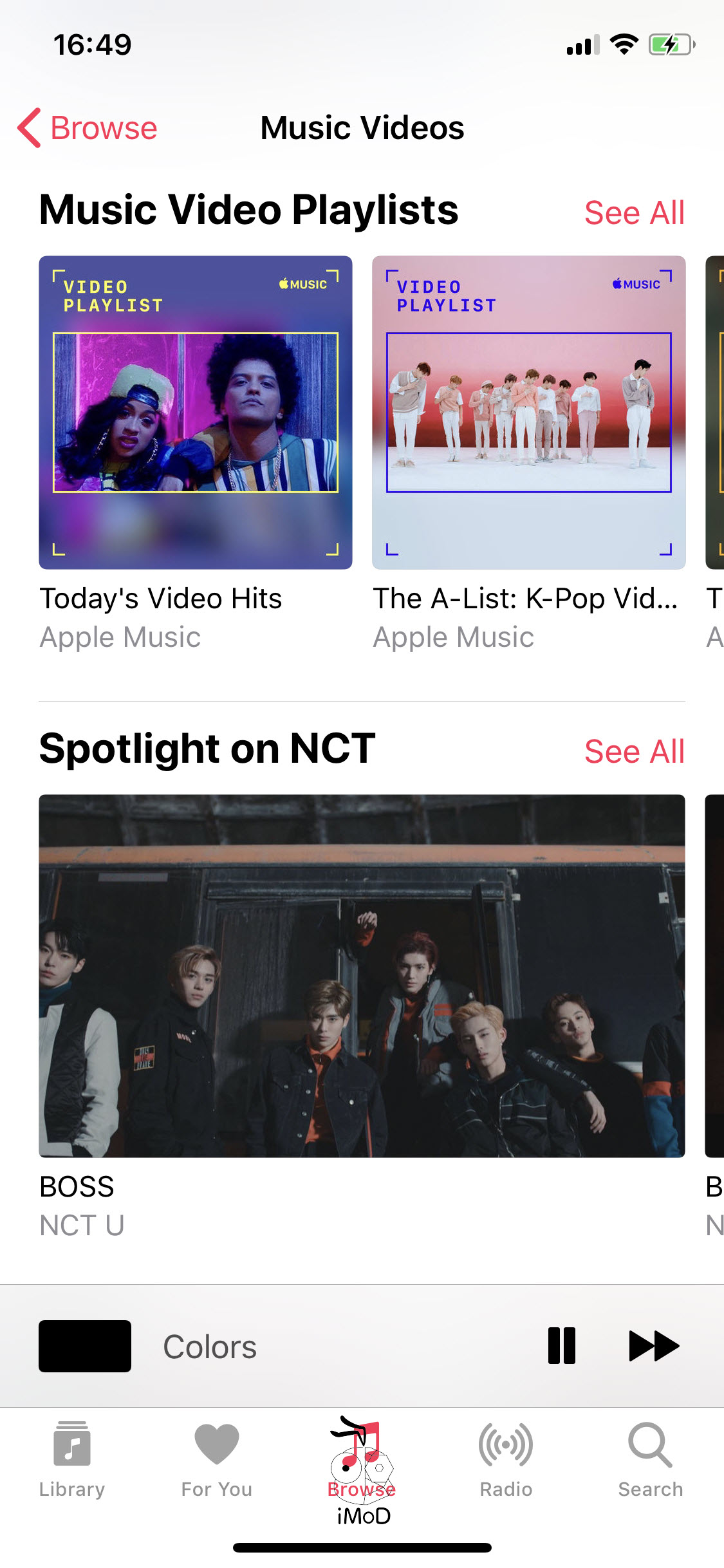Music Videos Section Appears In Apple Music Ios 11 3 006