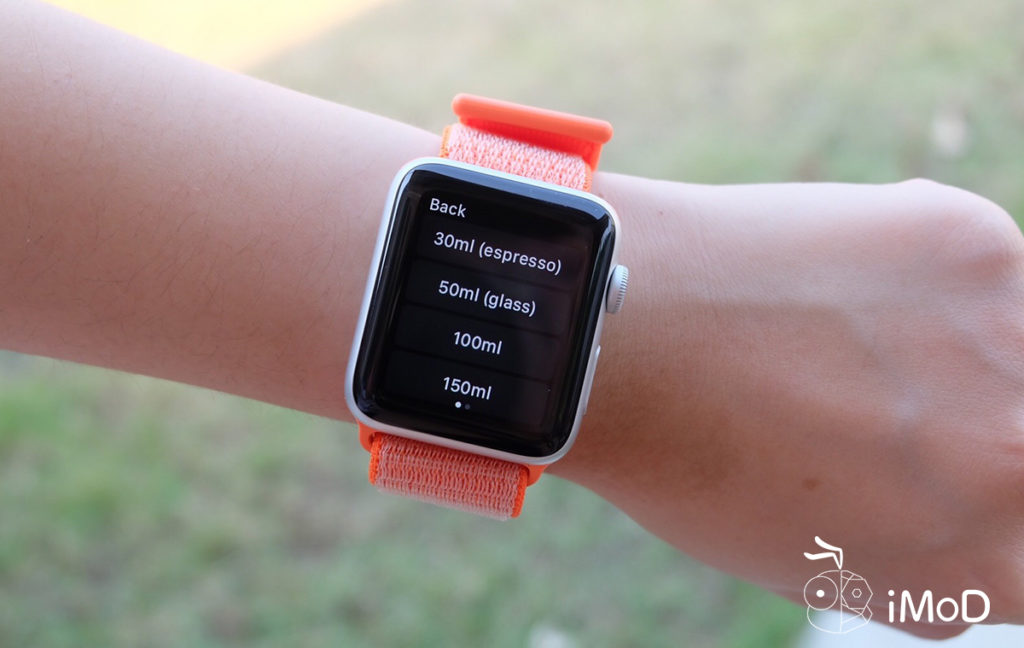 My Water Balance With Apple Watch 4