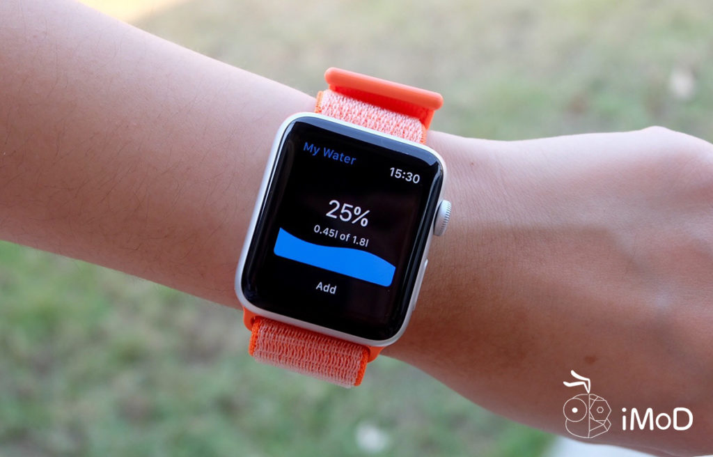 My Water Balance With Apple Watch 5
