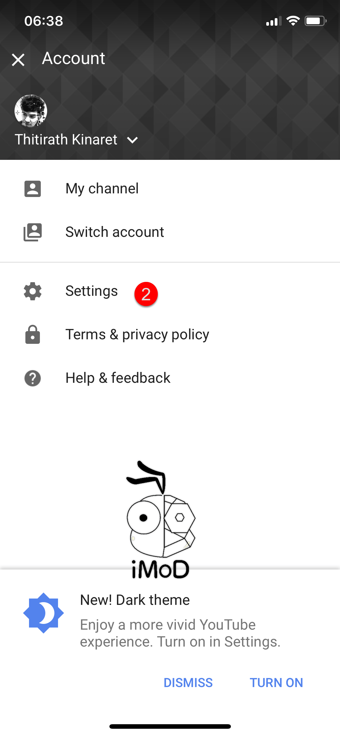 Youtube Dark Theme 2