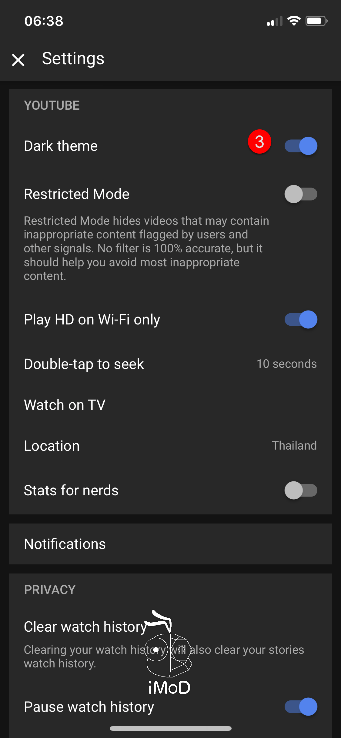 Youtube Dark Theme 3