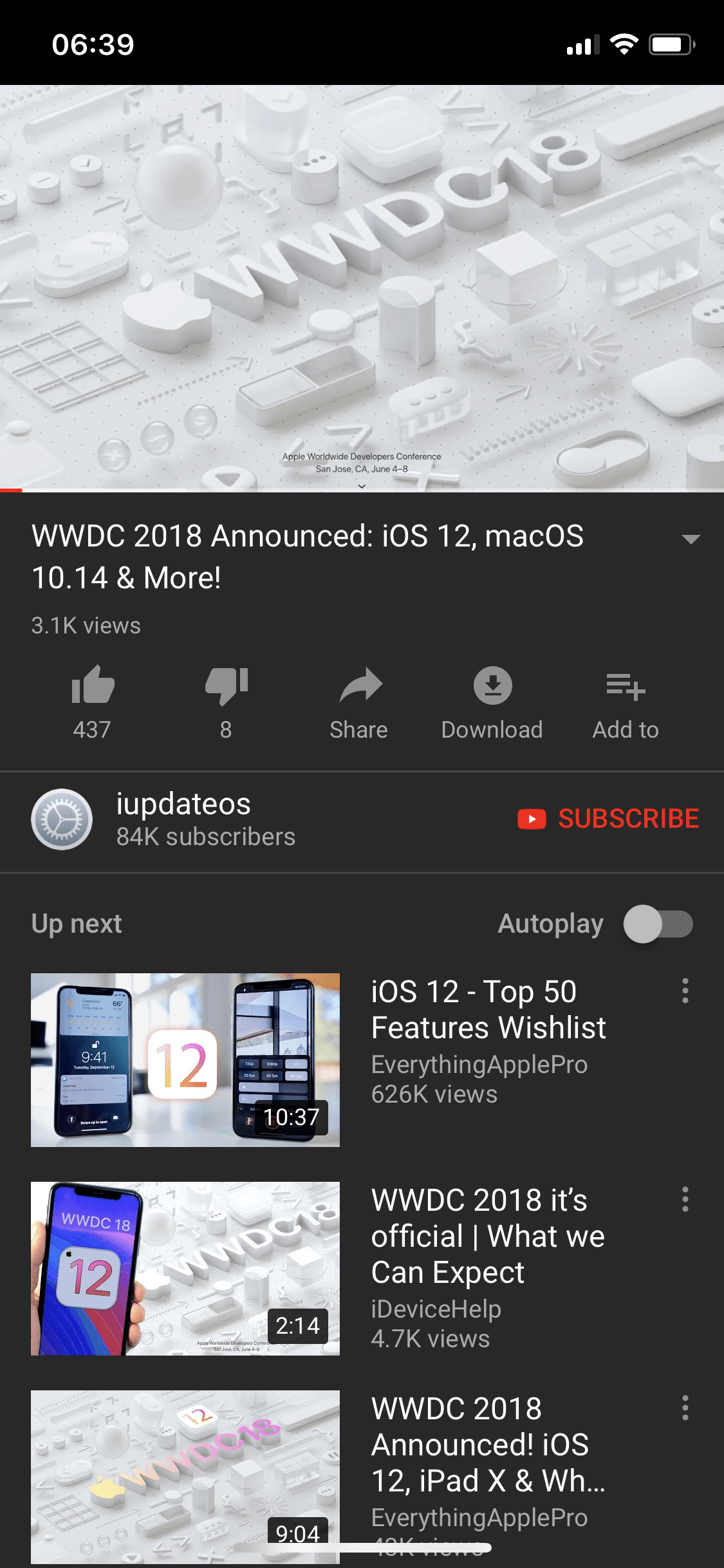 Youtube Dark Theme 4
