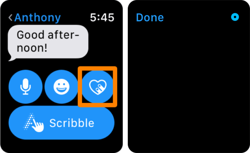 Apple Watch Create Gif Message In Imessage 1 2