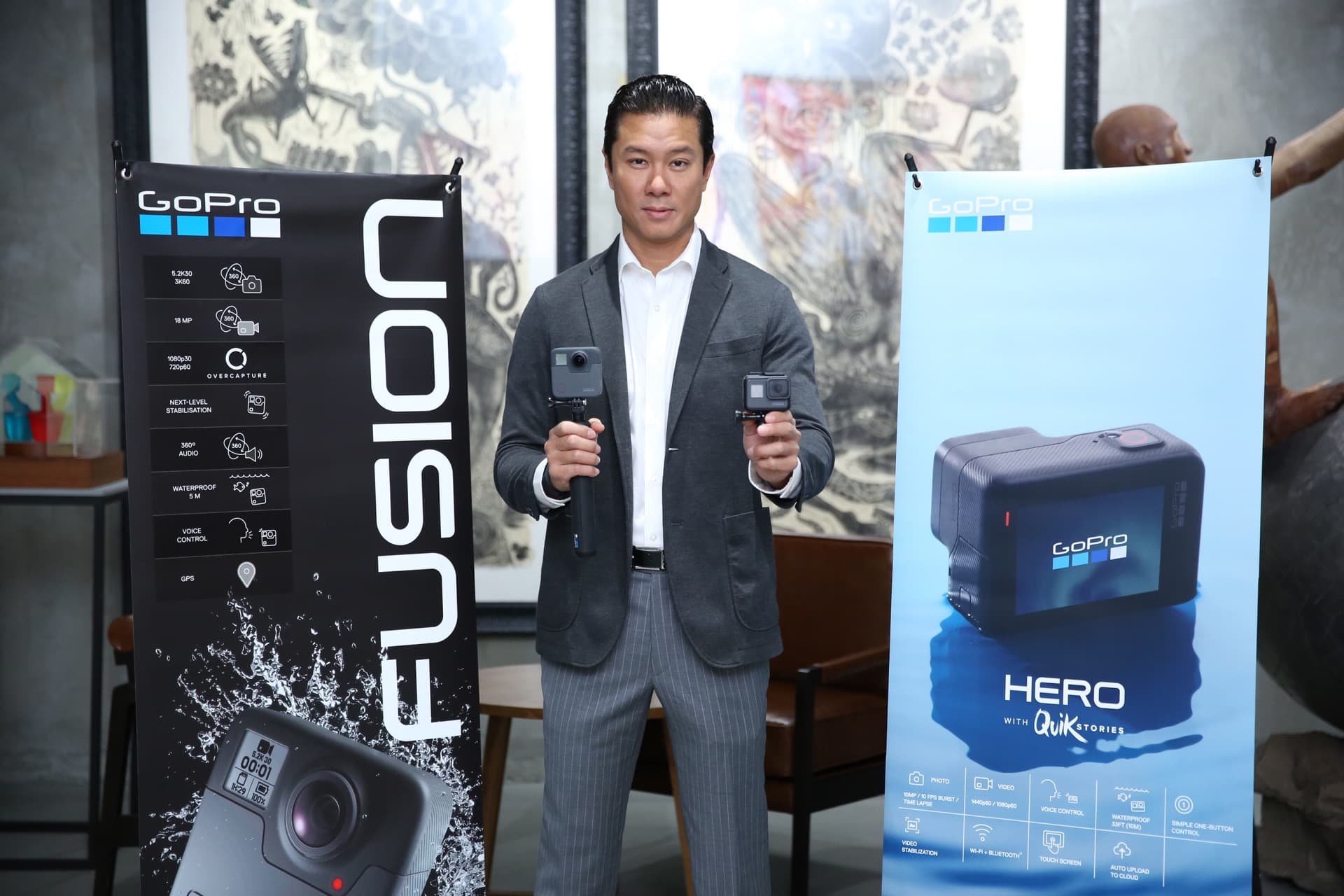 Gopro Fusion Hero Launch