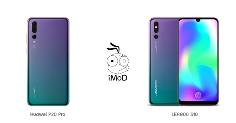 Huawei P20 Pro Vs Leagoo S10 Cover