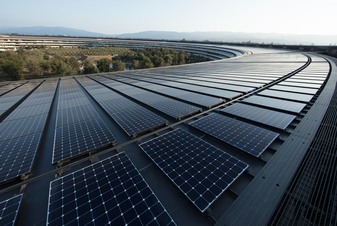 Renewable Energy Apple Ap Solar Panels 040918