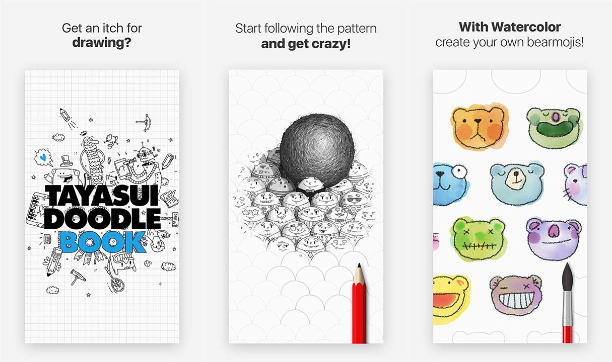 App Tayasui Doodle Book Content2