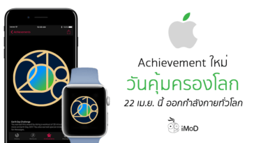 Apple Watch Earth Day Acheivement 2018