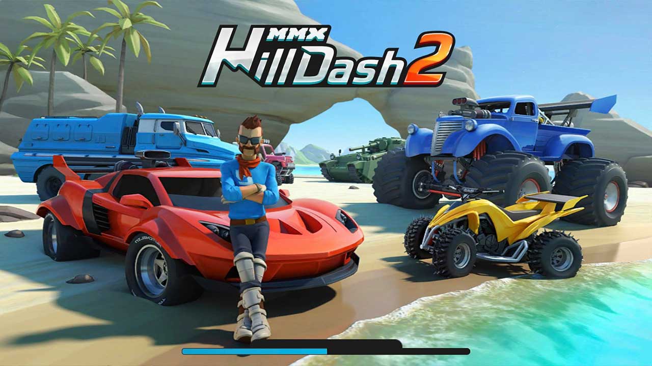 โหลดฟรี MMX Hill Dash 2 ภาคต่อสุดมันของเกม PvP รถแข่งออฟโรดไต่วิบากบน