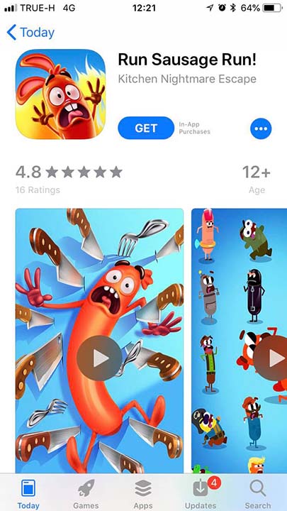 Game Run Sausage Run Footer