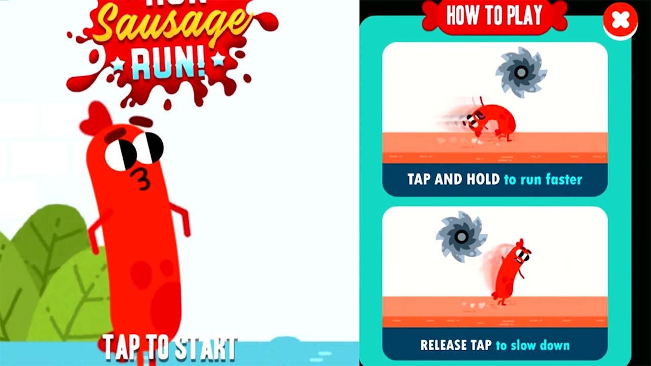 Game Run Sausage Run Howto