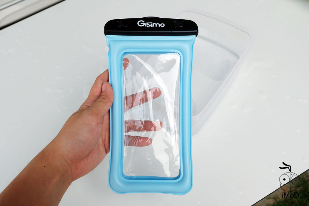 รีวิวซองกันน้ำ Gizmo ดำน้ำได้ลึกถึง 20 เมตร Touch Screen ได้สบาย สำหรับ