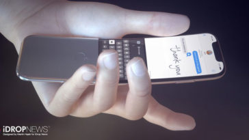 Iphone Future Curve Display With Touchless Gesture Control