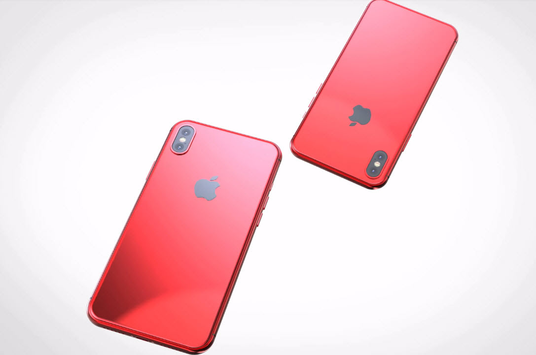 Iphone X X Plus Red Concept 002