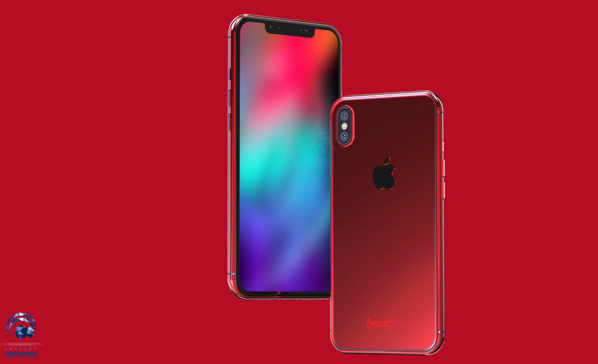 Iphone X X Plus Red Concept 012