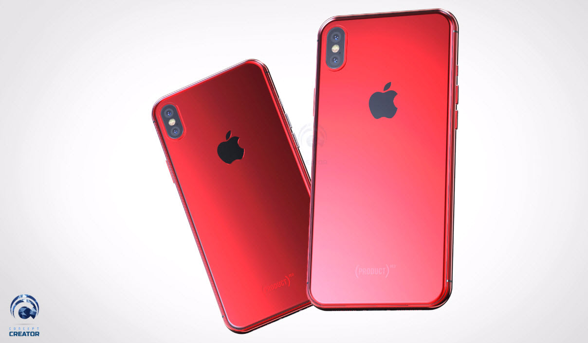 Iphone X X Plus Red Concept 014