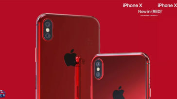 Iphone X X Plus Red Concept