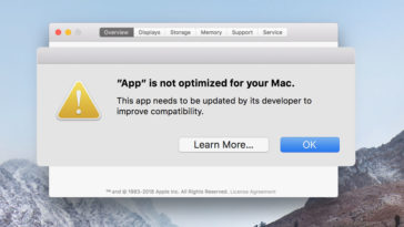 Macos 32 Bit App Warning