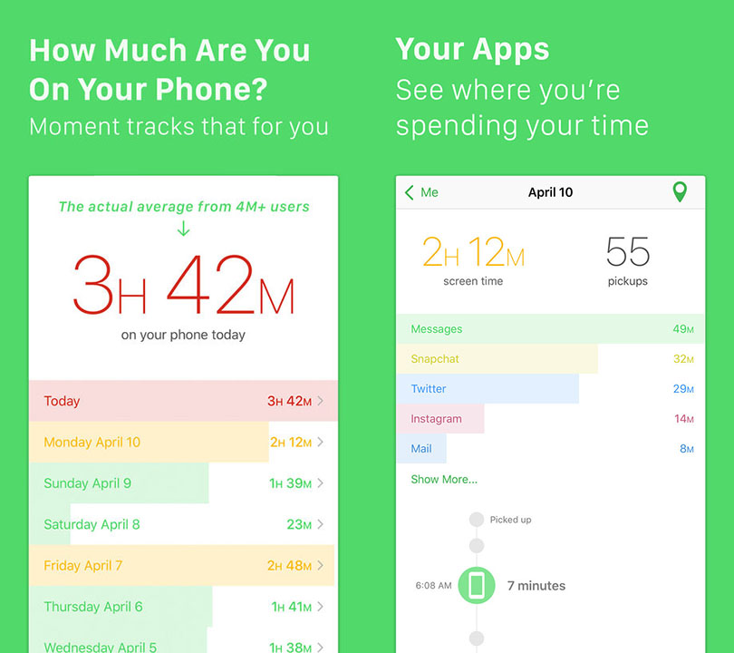 Moment Screen Time Tracker Content1