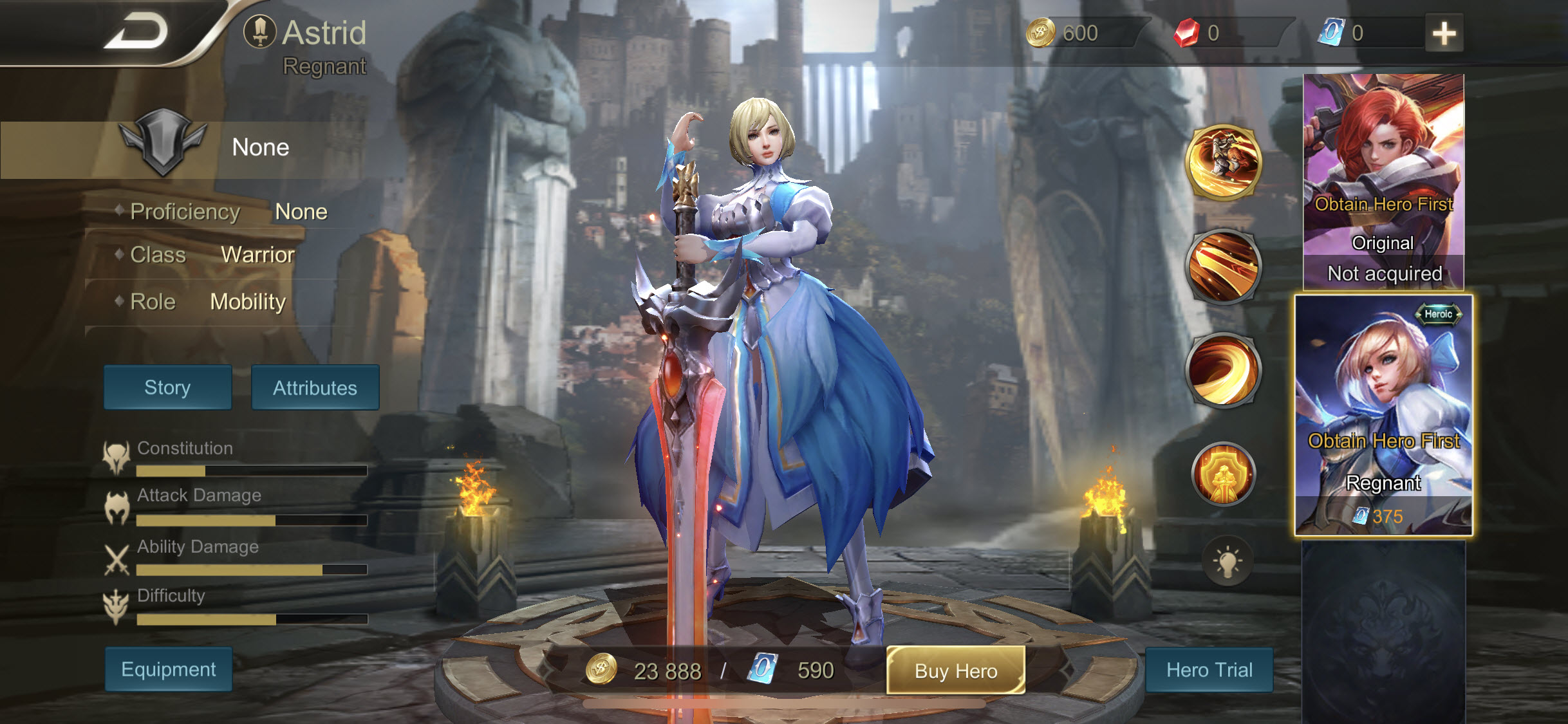 Rov Free Hero Naded Coins 019