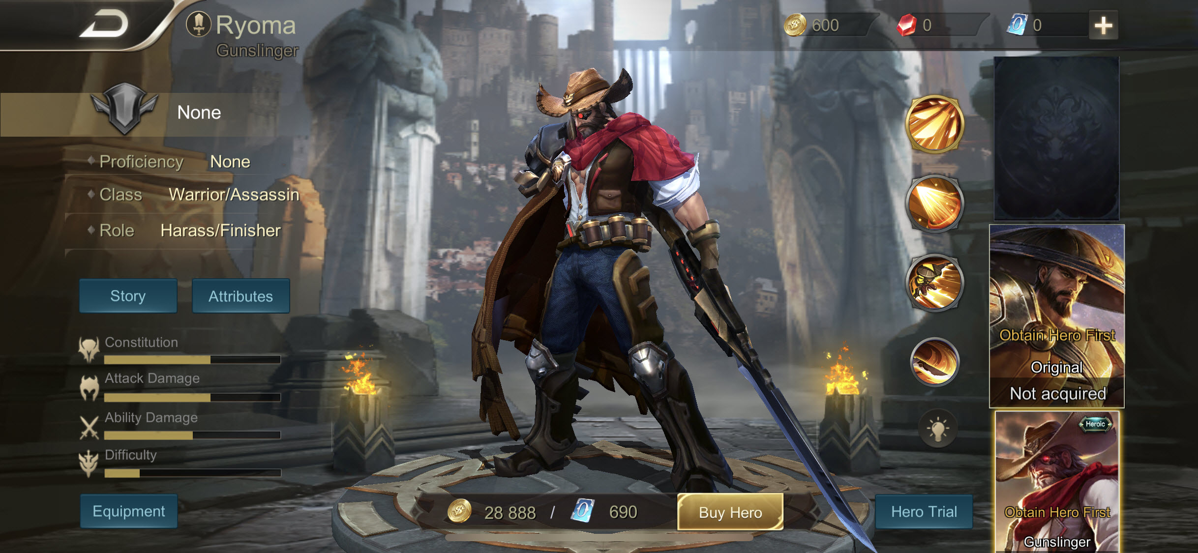 Rov Free Hero Naded Coins 020