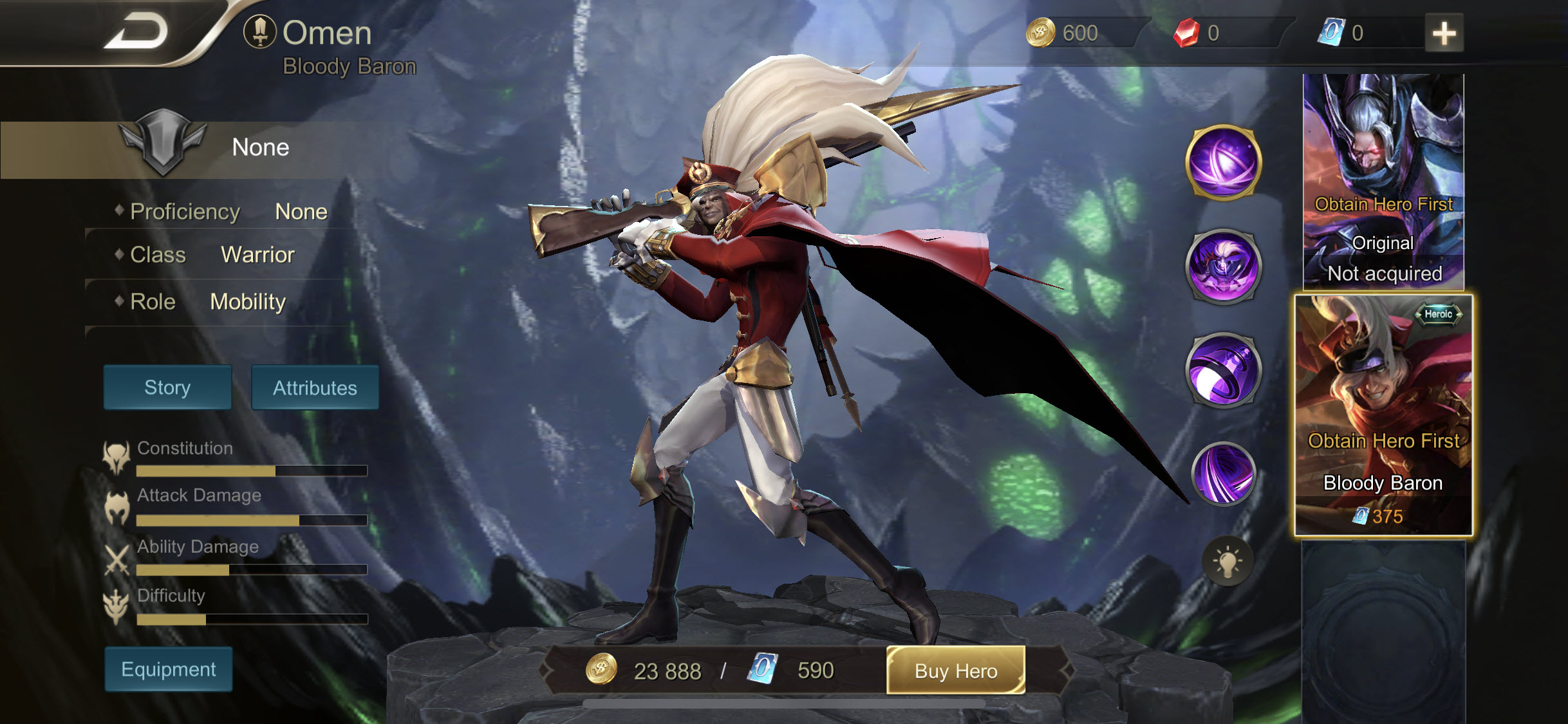 Rov Free Hero Naded Coins 022