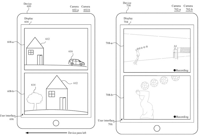 25987 36335 Apple Patent Application Dual Camera View L