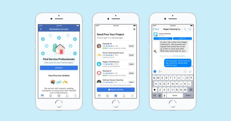 Find Home Service Professionals With Marketplace