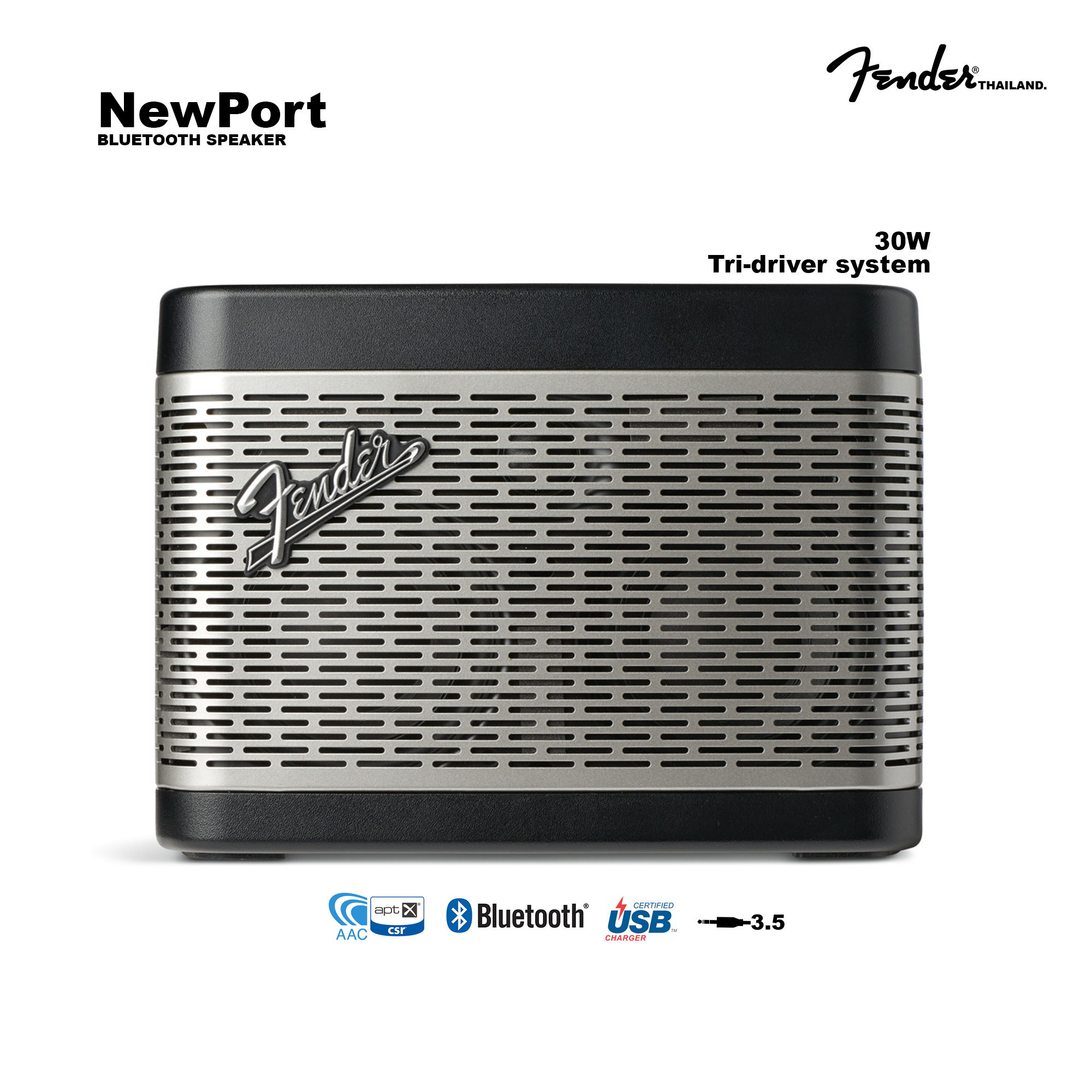 ลำโพงบลูทูธ FENDER รุ่นนิวพอร์ต (Newpor…