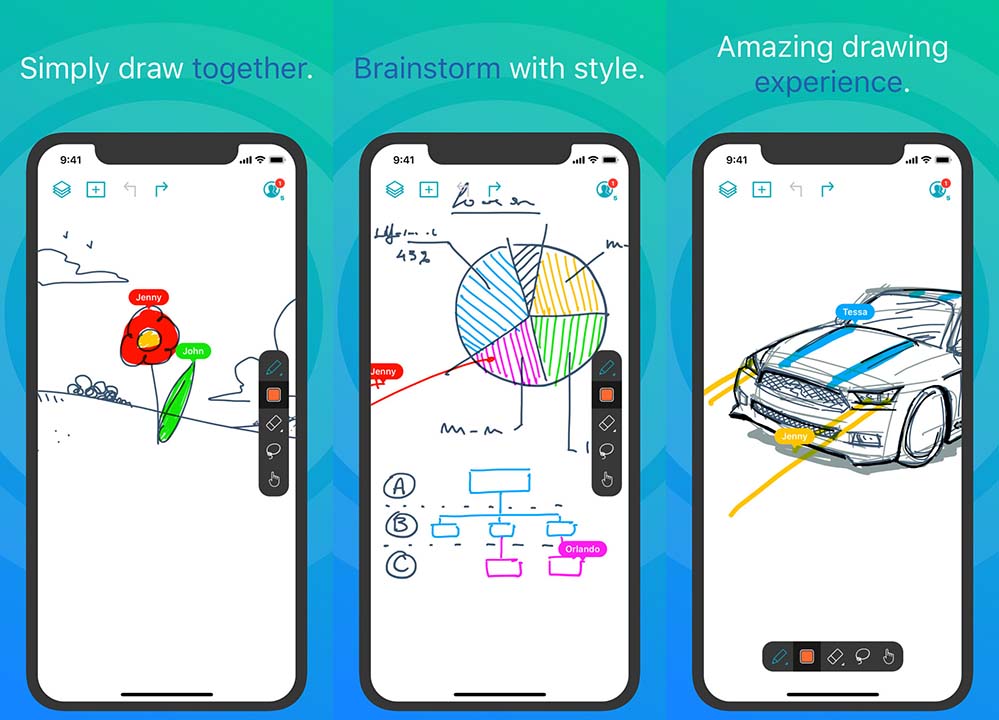 App Inko Whiteboard Content1